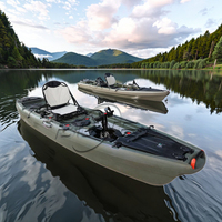 Vente directe d'usine de haute qualité 11.8FT Pedal Drive Kayak de pêche accepter la couleur personnalisée
