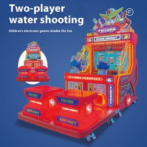 Funspaces Machine de jeu d'arcade pour enfants à pièces Simulateur de pistolet à eau pour aire de jeux intérieure pour enfants Fabriqué en plastique durable 1 an - Product Image 3