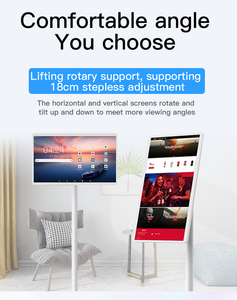 24 inch di động thông minh màn hình cảm ứng TV 4 + 128GB RK3399 Android 12 điều khiển từ xa máy tính bảng PC - Product Image 2