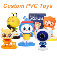 Kinqee personnalisé 3D Anime dessin animé PVC mascotte ornements Figure Mini Figurines pour décorations