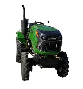 Çin'de yapılan en ucuz 25hp 4wd 254 354 404 kompakt çiftlik traktörü mini bahçe