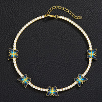 Nouveau Collier Unisexe en Cuivre Style Hip-Hop Streetwear avec Chaîne Cubaine et Zircon, Tendance Street Style pour Vendeurs en Ligne