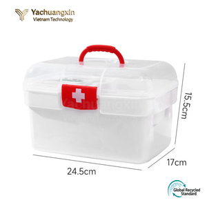 ชุดปฐมพยาบาลกลางแจ้ง กล่องยาความจุขนาดใหญ่ กล่องใส่ยาแบบพกพา - Product Image 3