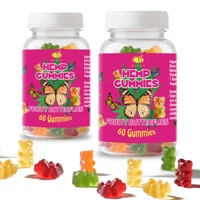 Vente flash : Gummies à l'huile de graines de chanvre biologique avec vitamine B, bonbons à l'extrait de chanvre pour soulager le stress, favoriser le sommeil et l'énergie
