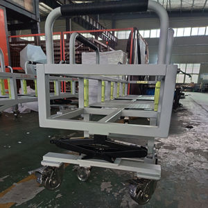 Chariots à main industriels personnalisables LOGO exclusif divise les roulettes Fabrication personnalisée de tôle usinant des services - Product Image 1