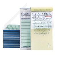 Carnet de reçus pour restaurant 89*172mm, papier autocopiant coloré 1, 2 ou 3 plis, du fabricant Likexin
