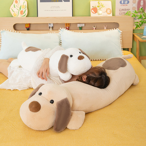 Grosir boneka anjing pas besar mainan anjing mewah Super lembut isi katun PP bantal ramah lingkungan dapat dilepas dan dapat dicuci - Product Image 2