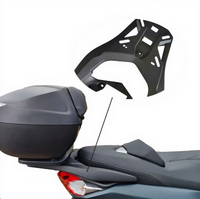 Porte-bagages arrière en alliage d'aluminium durable pour moto Yamaha NMAX155 NMAX 155 – Accessoires de système de carrosserie modifiée