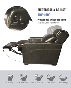 2020 nueva zona VIP cine sofá de sillón reclinable cine en casa de sala de cine - Product Image 6
