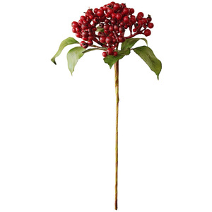 Ramos de Frutas Artificiales de Goma Suave Moldeada por Inyección, Decoración Navideña para el Hogar 7152518 - Product Image 5