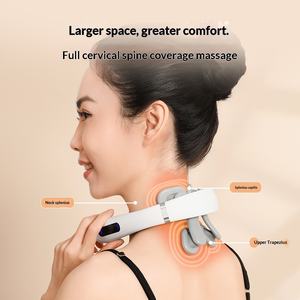 Halswirbel-Massagegerät Bluetooth Multi-Modus Niederfrequenz-Puls Nackenschutz Heizkompresse EMS 10 Modi 16 4-8 Köpfe - Product Image 4