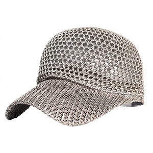 Nueva Gorra de Béisbol Unisex de 6 Paneles, Color Sólido, Malla Transpirable, Delgada, 100% Poliéster, para Pesca y Protección Solar en Exteriores, para las Cuatro Estaciones - Product Image 4