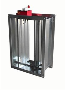 Cửa gió chống cháy 3C có thể tùy chỉnh, hình vuông, bằng thép không gỉ, có thể điều chỉnh, dùng cho nhà máy lớn, trường học, v.v. - Product Image 4