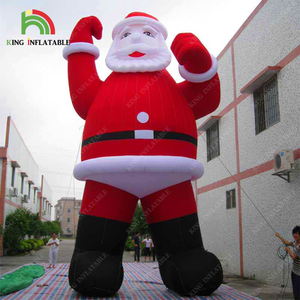Père noël géant <span class=keywords><strong>gonflable</strong></span> décorations de noël rétro pour cour/publicité extérieure/décoration de maison - Product Image 4