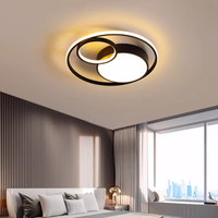 Plafonniers LED minimalistes modernes avec couvercle en acrylique pour chambre à coucher, chambre d'enfant et bureau - Éclairage domestique encastré