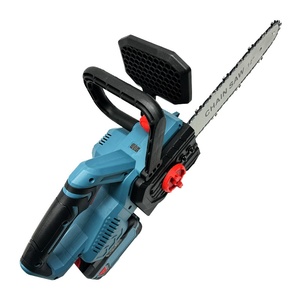 Scie à chaîne sans balais rechargeable à batterie lithium 21V 800W 12 pouces pour l'élagage domestique et la coupe du bois - Product Image 2