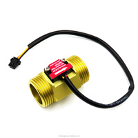 YF-B10 Compteur de débit d'eau à signal pulsé en laiton de 1 pouce, prix usine, capteur de débit d'eau de haute qualité