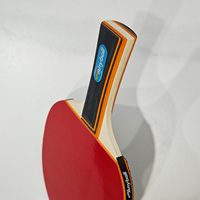 Vente en gros Raquette de ping-pong de marque Anyball 7 couches de raquette de tennis de table en peuplier blanc pur de 7mm deux raquettes avec jeu de 3 balles