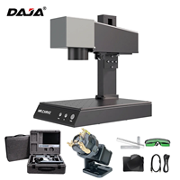 Imprimante laser DAJA MR CARVE M4, mini imprimante laser à fibre, imprimante de marquage laser portable pour tous les métaux et non-métaux