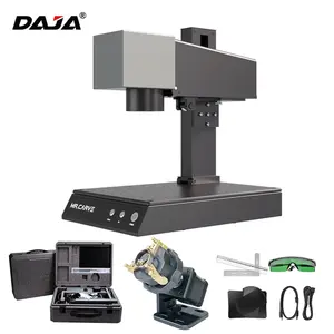 DAJA MR CARVE M4 Laserdrucker Maschine Mini-Faser-Laserdrucker Tragbarer Laser beschriftung drucker für alle Metalle und Nicht metalle