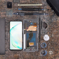 Écran de remplacement OLED pour Samsung Note 10 Plus, 6,8 pouces, avec garantie d'un an