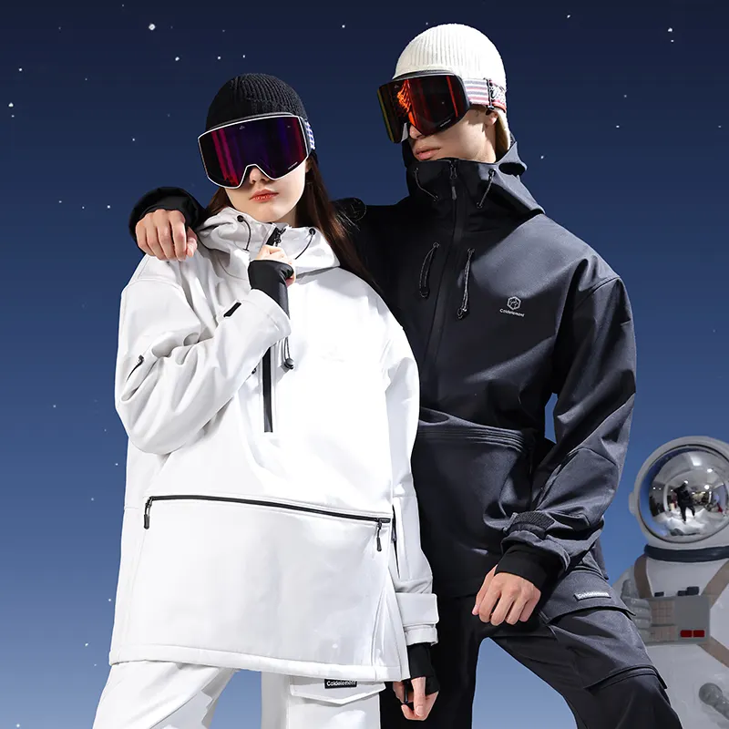 HXF03 2023 tuta da sci invernale Outdoor giacca da sci termico e pantaloni da sci impermeabile antivento Parka costume da snowboard uomo