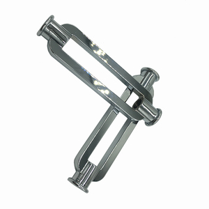 Bạc màu tự nhiên Anodized nhôm CNC các bộ phận công với bên phải/trái tay helicoil dây EDM & thép không gỉ tùy chọn - Product Image 3