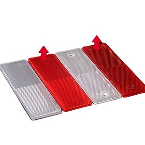 अत्यधिक दृश्यमान मुद्रण योग्य 50*150*5 मिमी pmma प्राइमेटिक चिपकने वाली शीट ट्रक चिंतनशील सामग्री उच्च दृश्यता परावर्तक शीटिंग - Product Image 1