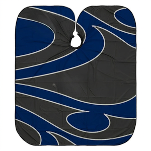 Cape de barbier imperméable Bulls PRO pour enfants, couleur et logo personnalisés, tissu polyester, capes de coupe pour barbier - Product Image 1