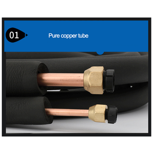 ท่อทองแดง HerSense สำหรับเครื่องปรับอากาศ อุปกรณ์เชื่อมต่อท่อทองแดงสำหรับเครื่องปรับอากาศ ท่อทองแดงราคาถูก - Product Image 3