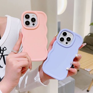 Custodia <span class=keywords><strong>per</strong></span> cellulare antiurto creativa a onda colore caramella all'ingrosso <span class=keywords><strong>per</strong></span> <span class=keywords><strong>iPhone</strong></span> 7 8 Plus <span class=keywords><strong>SE</strong></span> XS XR 11 12 13 14 15 16 17 Pro Max - Product Image 2