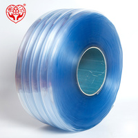 Rideau en bande PVC multi-côtes polaire -40 ° Résistant aux basses températures, approvisionnement direct d'usine, stock important pour chambre froide et congélateur