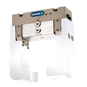 Brazo Robótico Translacional de Dos Dedos Schunk Pgb 64 300360 para el Procesamiento de Barras de Acero - Product Image 1