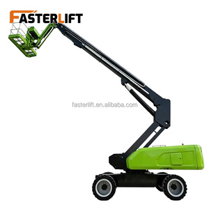 New Diesel <strong>Engine</strong> Telescopic Boom <strong>Lift</strong> with 38.2m Max Height 2.44x0.91m Table Self-Propelled Outdoor Aerial Platform - Product Image 5