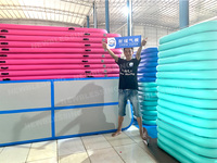 Tapis de gymnastique gonflable Air Track pour la gymnastique, tapis de gymnastique gonflable pour le sport