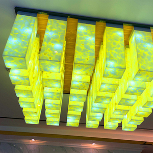 Thiết kế hiện đại Alabaster Đá Nhân Tạo bông tuyết đá mô hình mờ đá nhân tạo tấm tấm - Product Image 4