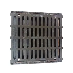 Custom High Strength Square Rectangle Ductile Cast Iron Airport Water Grating Price