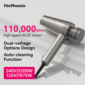 Secador de Pelo FirePhoenix <span class=keywords><strong>M2</strong></span> de Doble Voltaje y Autolimpieza, 100V-240V, 110000 RPM, Filtro Desmontable, Herramienta Profesional para Salón - Product Image 1