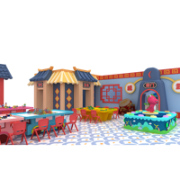 Jeu de blocs de construction de voiture éducatifs girafe 1.2m pour enfants d'intérieur avec jouets magnétiques pour divertissement intelligent jouets éducatifs en bois