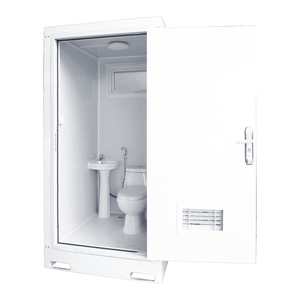 Bagno Portatile WC Mobile con Design Separato per Urinale, Sanitario Pubblico per Eventi all'Aperto, Parchi, Cantieri Edili, <span class=keywords><strong>Servizi</strong></span> <span class=keywords><strong>Igienici</strong></span> Portatili - Product Image 5