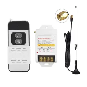 C40 220V 30A Wireless Smart Remote Switches Kit mit Saug antenne 4000M Fern fernsc halter für Motoren