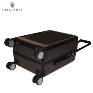 ยอมรับโลโก้ที่กำหนดเอง ABS + PC ฟิล์ม/PC ส่วนบุคคลกระเป๋าเดินทางล้อกระเป๋าเดินทางที่มีแล็ปท็อปช่อง - Product Image 5