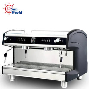 Máquina de Café Espresso Italiana Semiautomática Comercial al por Mayor / Cafetera Comercial / Cafetera de Acero Inoxidable 304 - Product Image 2