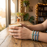 Pulsera de Silicona con Cruz Cristiana, Color Personalizado Vintage, Libre de BPA, para Niños, Regalo para el Domingo de la Iglesia