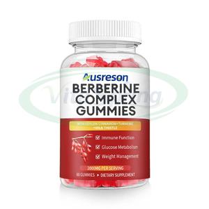ASAP OEM cúrcuma canela Myo inositol y berberina gomitas berberina HCL suplementos berberina gomitas - Product Image 1