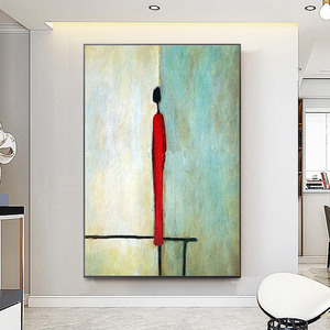 Mintura Grande Peinture Murale Abstraite Faite à la Main, Texture Moderne, Décoration Intérieure, Portrait Figuratif, Peinture Acrylique sur <span class=keywords><strong>Toile</strong></span> - Product Image 2