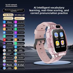 Nouveau multifonctionnel 4G Full Netcom Android Smart Learning montre de téléphone pour enfants IPS étanche positionnement paiement appel vidéo - Product Image 6