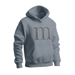 Sweat-shirts à capuche vierges personnalisables en gros, 80% coton 20% polyester, en molleton - Product Image 2