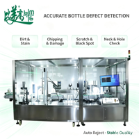 Equipo de Inspección Automática de Botellas de Alta Velocidad con Clasificación Multietapa para una Industria Eficiente de Envasado de Plástico, Bebidas y Cosméticos