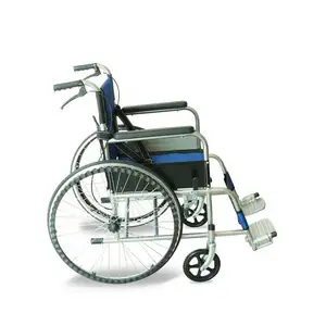 הזול ביותר נכים רפואי ידנית סגסוגת אלומיניום כיסא גלגלים